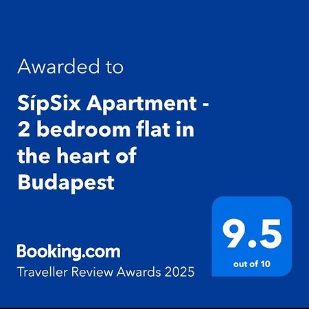 Sipsix Apartment - Modern 2 Bedroom Newly Renovated Flat With Ac In Budapest City Centre Exterior photo