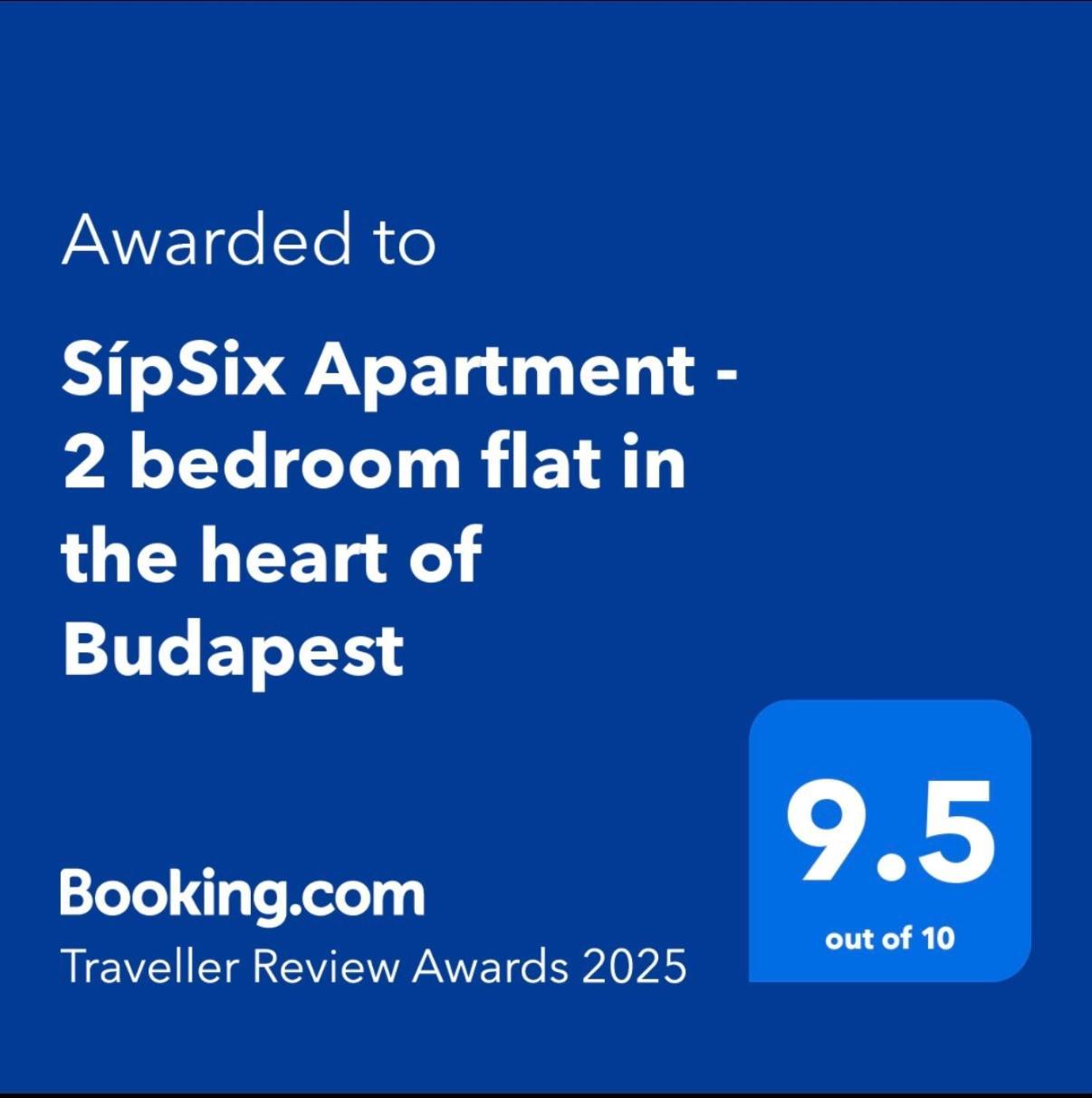 Sipsix Apartment - Modern 2 Bedroom Newly Renovated Flat With Ac In Budapest City Centre Exterior photo